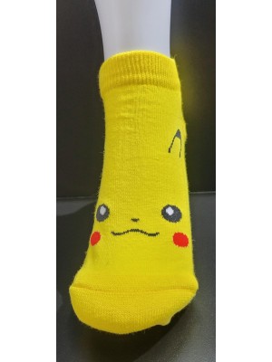 MEIA CANO CURTO PIKACHU 25 AO 32