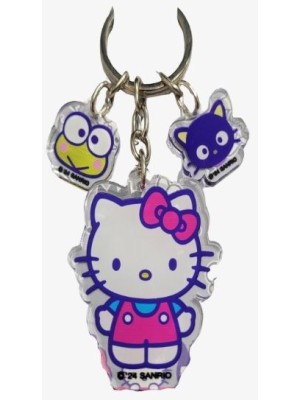 CHAVEIRO ACRILICO HELLO KITTY AND FRIENDS