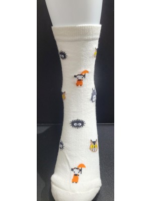 MEIA CANO MEDIO TOTORO FRIENDS