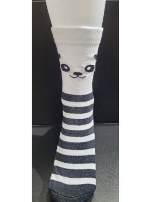 MEIA CANO MEDIO PANDA